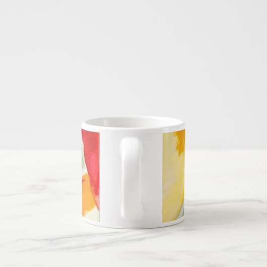 Kandinsky Sea Battle 1913 Espressotasse (Rückseite)