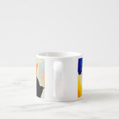 Kandinsky Sea Battle 1913 Espressotasse (Rückseite)