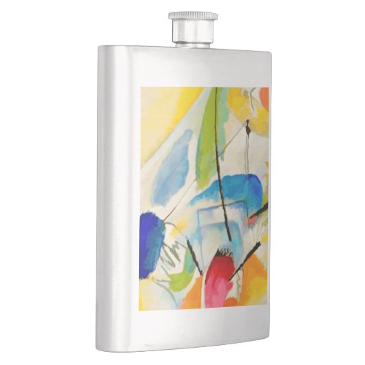 Kandinsky Sea Battle 1913 Flachmann (Rechts)