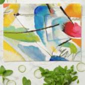 Kandinsky Sea Battle 1913 Handtuch (Gefaltet)