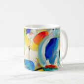 Kandinsky Sea Battle 1913 Kaffeetasse (VorderseiteRechts)