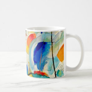 Kandinsky Sea Battle 1913 Kaffeetasse