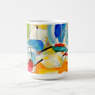 Kandinsky Sea Battle 1913 Kaffeetasse