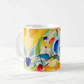 Kandinsky Sea Battle 1913 Kaffeetasse (Vorderseite Links)