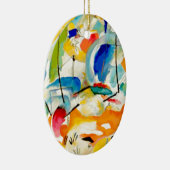 Kandinsky Sea Battle 1913 Keramik Ornament (Rechts)