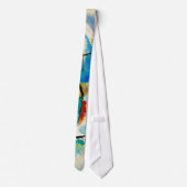 Kandinsky Sea Battle 1913 Krawatte (Rückseite)