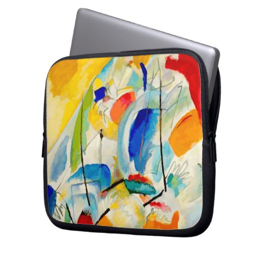 Kandinsky Sea Battle 1913 Laptopschutzhülle (Vorderseite Links)