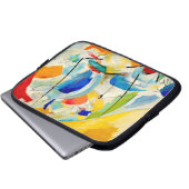 Kandinsky Sea Battle 1913 Laptopschutzhülle (Vorne Knopf)