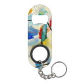 Kandinsky Sea Battle 1913 Mini Flaschenöffner (Rückseite)