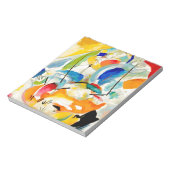 Kandinsky Sea Battle 1913 Notizblock (Rotiert)