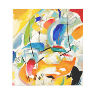 Kandinsky Sea Battle 1913 Notizblock
