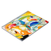 Kandinsky Sea Battle 1913 Notizblock (Linke Seite)