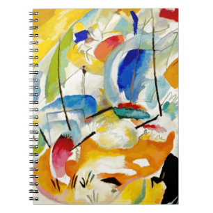 Kandinsky Sea Battle 1913 Notizblock