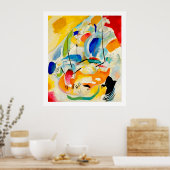 Kandinsky Sea Battle 1913 Poster (Küche)