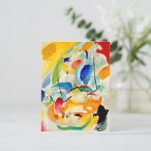 Kandinsky Sea Battle 1913 Postkarte (Stehend Vorderseite)