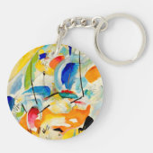 Kandinsky Sea Battle 1913 Schlüsselanhänger (Rückseite)