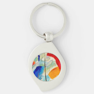 Kandinsky Sea Battle 1913 Schlüsselanhänger