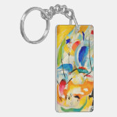 Kandinsky Sea Battle 1913 Schlüsselanhänger (Vorderseite links)