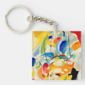 Kandinsky Sea Battle 1913 Schlüsselanhänger (Vorderseite)