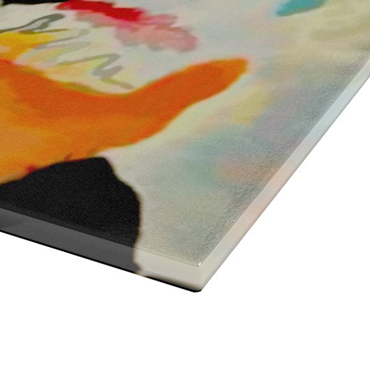 Kandinsky Sea Battle 1913 Schneidebrett (Ecke)