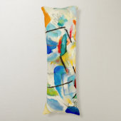 Kandinsky Sea Battle 1913 Seitenschläferkissen (Vorderseite Vertikal)