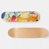 Kandinsky Sea Battle 1913 Skateboard (Horizontal)