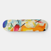 Kandinsky Sea Battle 1913 Skateboard (Horizontal)