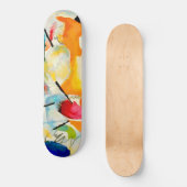 Kandinsky Sea Battle 1913 Skateboard (Vorderseite)
