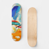 Kandinsky Sea Battle 1913 Skateboard (Vorderseite)