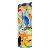 Kandinsky Sea Battle 1913 Thermosbecher (Nach links gedreht)