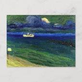Kandinsky - Seascape mit Dampfer Postkarte (Vorderseite)