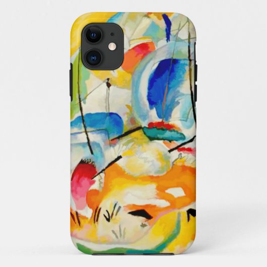 Kandinsky-Seebüttergemälde 1913 Case-Mate iPhone Hülle (Rückseite)