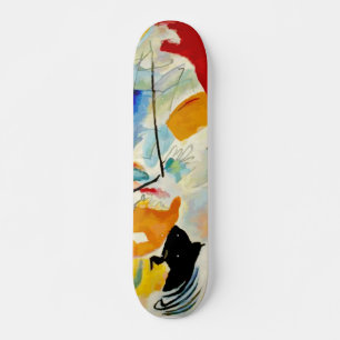 Kandinsky-Seebüttergemälde 1913 Skateboard