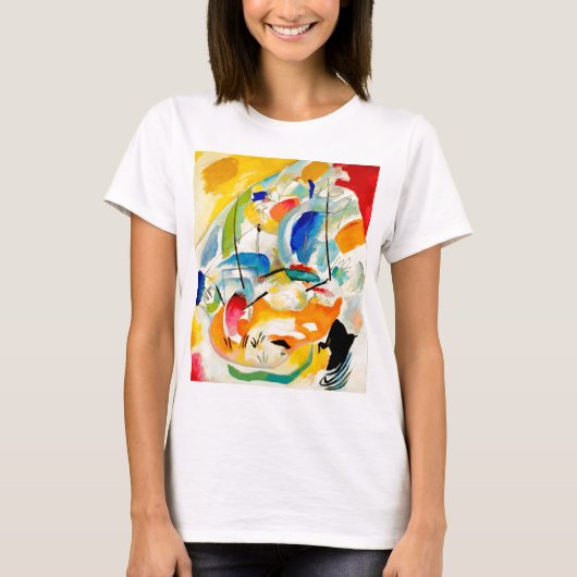 Kandinsky-Seebüttergemälde 1913 T-Shirt (Vorderseite)