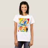 Kandinsky-Seebüttergemälde 1913 T-Shirt (Vorne ganz)