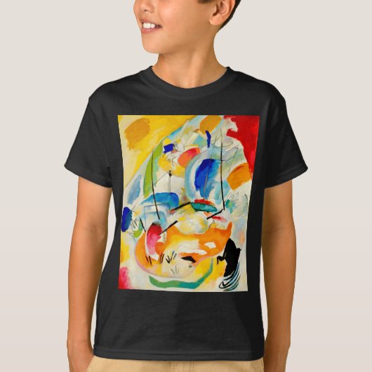 Kandinsky-Seebüttergemälde 1913 T-Shirt (Vorderseite)