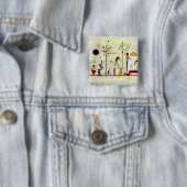 Kandinsky - Serious-Fun, abstrakte Kunst, Button (Beispiel)