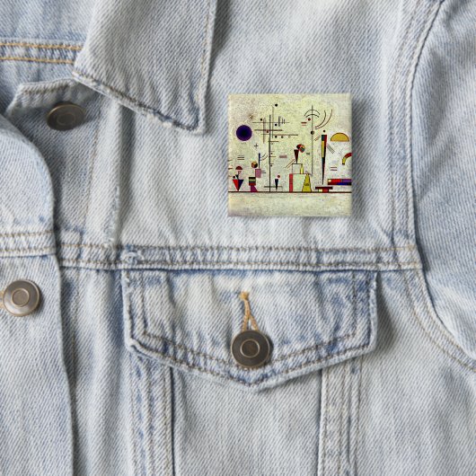 Kandinsky - Serious-Fun, abstrakte Kunst, Button (Beispiel)