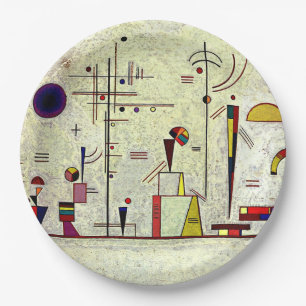 Kandinsky - Serious-Fun, abstrakte Kunst,  Pappteller