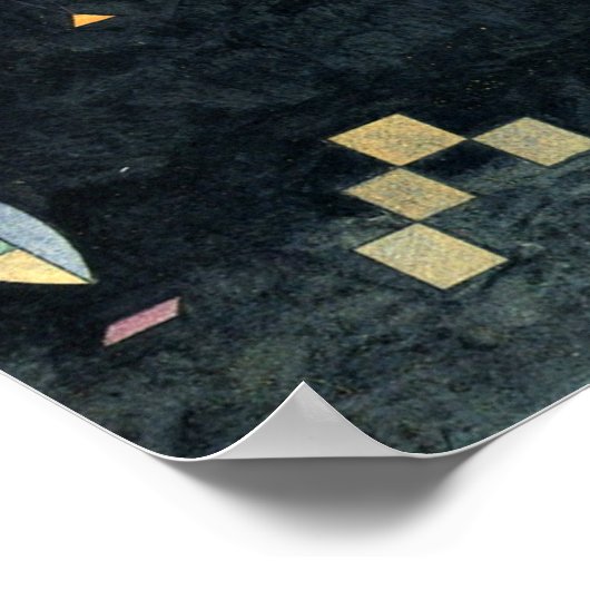 Kandinsky - Shallow-Deep Poster (Ecke)