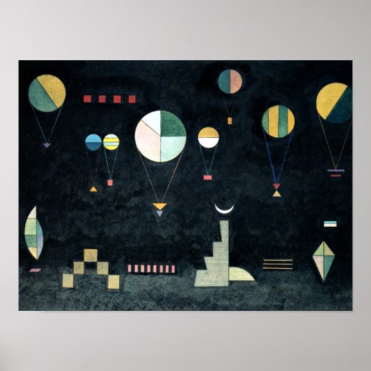 Kandinsky - Shallow-Deep Poster (Vorne)