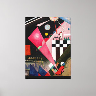 KANDINSKY - SHARP CALM PINK (Scharfruhiges Rosa) - Leinwanddruck