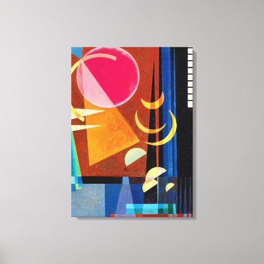 Kandinsky - Sharp Quiet Leinwanddruck (Vorderseite)