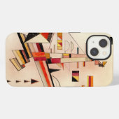Kandinsky - Sicherlich, abstrakte Kunst, iPhone Hülle (Rückseite (Horizontal))