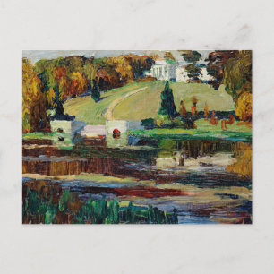 Kandinsky - Skizze fur Achtyrka-Herbst Postkarte