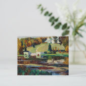 Kandinsky - Skizze fur Achtyrka-Herbst Postkarte (Stehend Vorderseite)