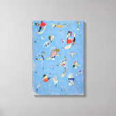 Kandinsky Sky Blue Leinwanddruck (Vorderseite)