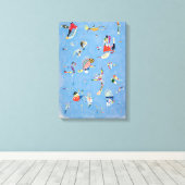 Kandinsky Sky Blue Leinwanddruck (Insitu (Holzboden))