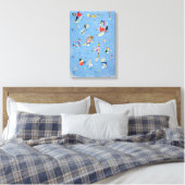 Kandinsky Sky Blue Leinwanddruck (Insitu (Schlafzimmer))