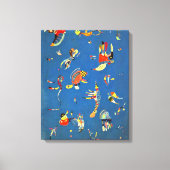 Kandinsky - Sky Blue Leinwanddruck (Vorderseite)